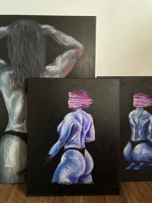 Body Art 2 Original Painting 16x20’’