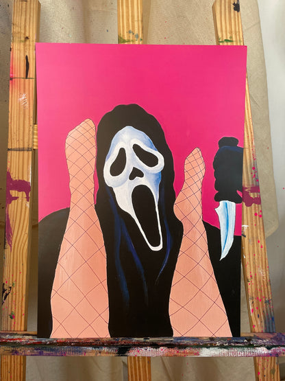 ‘Ghostface v Booktok’ Print A3