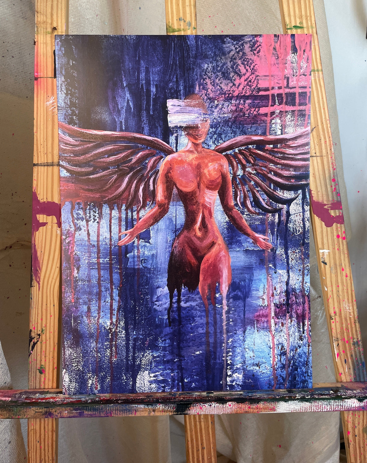‘Nirvana Angel’ Print A3